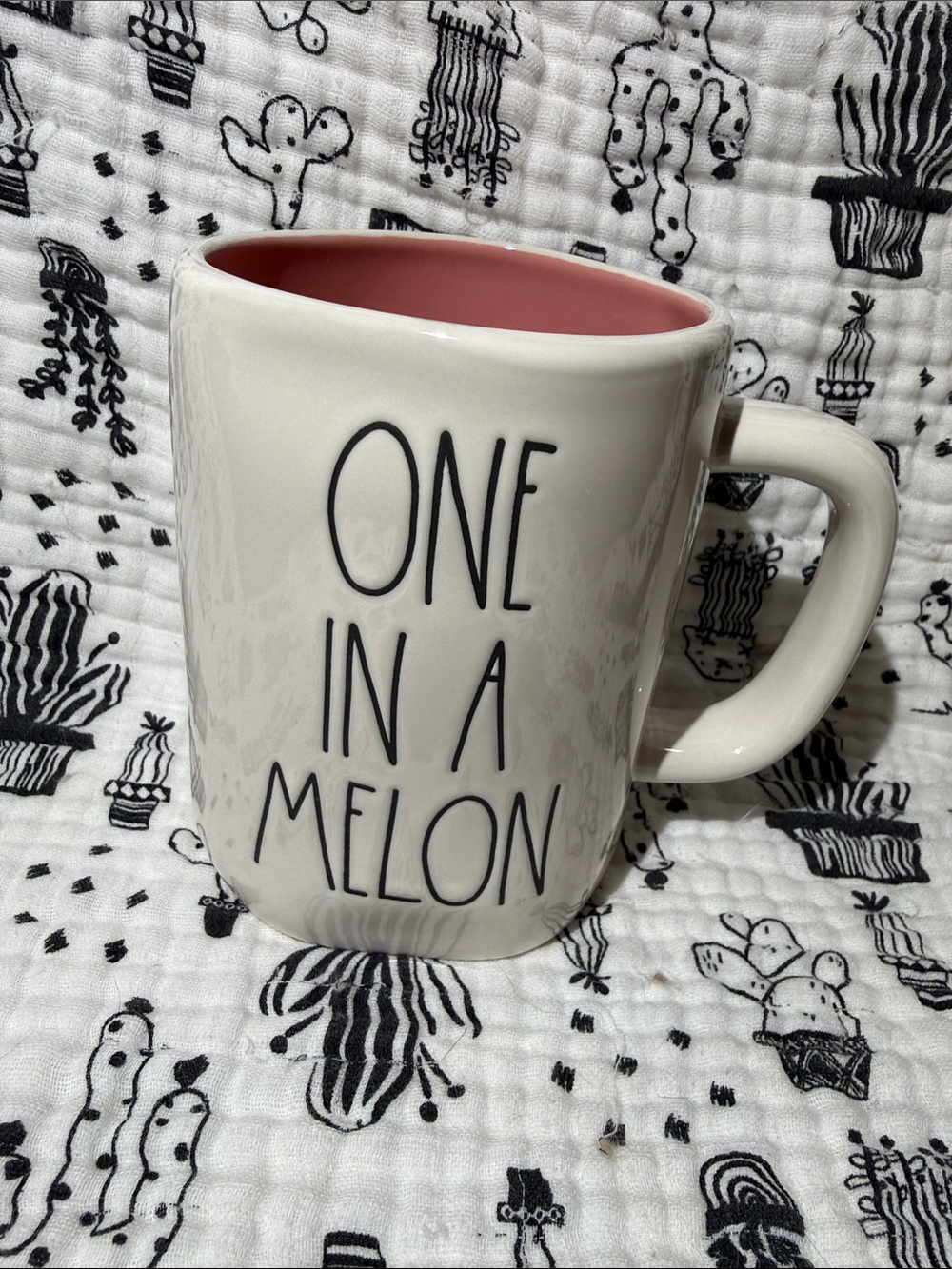 Rae Dunn Double Sided One In A Melon Mug
